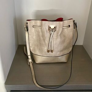 Cute bucket bag with drawstring